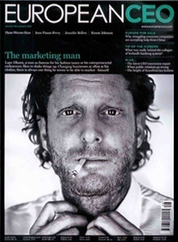  Magazine «European CEO» (Août - Septembre 2011)